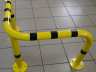Steel protective barrier
