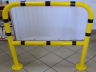 Steel protective barrier