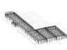 Stahlhallen für Metallproduktion