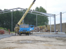 Stahlhallen für Metallproduktion