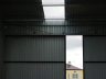 Niedrige Lagerhallen
