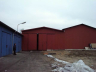 Niedrige Lagerhallen