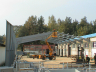 Stahlhallen für Metallproduktion