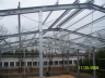 Niedrige Lagerhallen